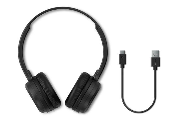 Навушники Philips On-ear TAH1108 BT 5.2, SBC, Wireless, Mic, Чорний (TAH1108BK/00) | Зображення 2