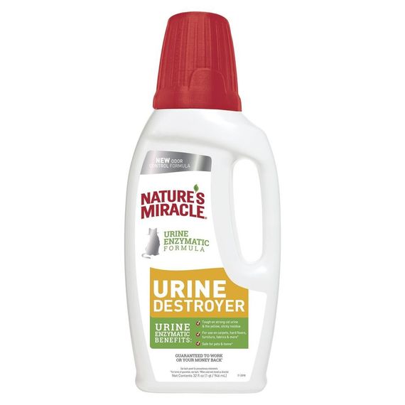 Гель для усунення запаху котячої сечі Nature's Miracle Urine Destroyer Cat 946 мл