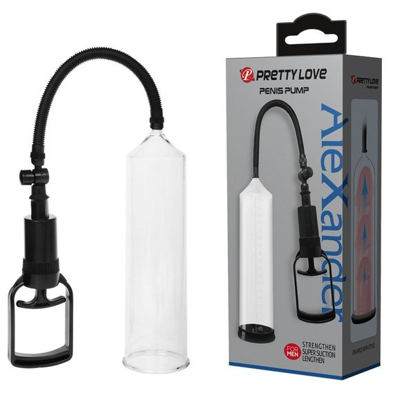 Вакуумна помпа для збільшення пеніса PRETTY LOVE - ALEXANDER PENIS PUMP FOR MEN, BM-010067APL sexstyle