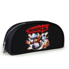 Пенал шкільний з принтом Дедпул 23х10х8 см з принтом для хлопчика (3995)
