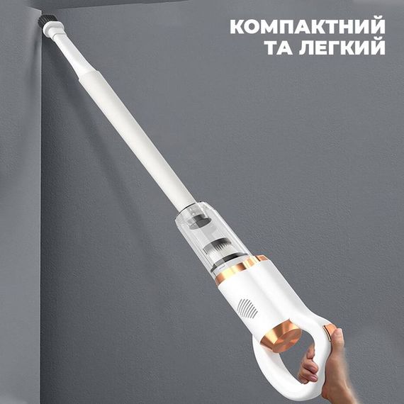 Бездротовий акумуляторний пилосос 4в1 120 Вт, 2200 мА/год, легкий, потужний, маневрений, Xiaomi, HY-118 (234566729_360) | Зображення 6