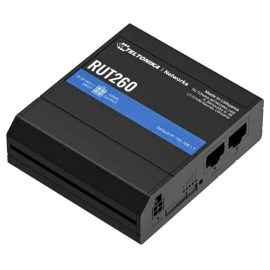 Teltonika RUT260 4G LTE, Wi-Fi Промисловий стільниковий маршрутизатор | Зображення 2