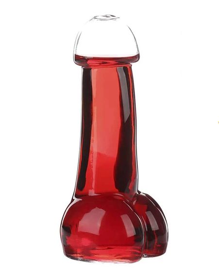 Скляний келих у формі чоловічого пеніса 100 ml