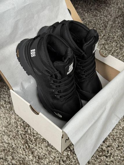 Кросівки зимові The North Face x SOUKUU Glenclyffe Fur Black захист від морозу, ідеально зимовий прорив сезону A4854 | Зображення 5