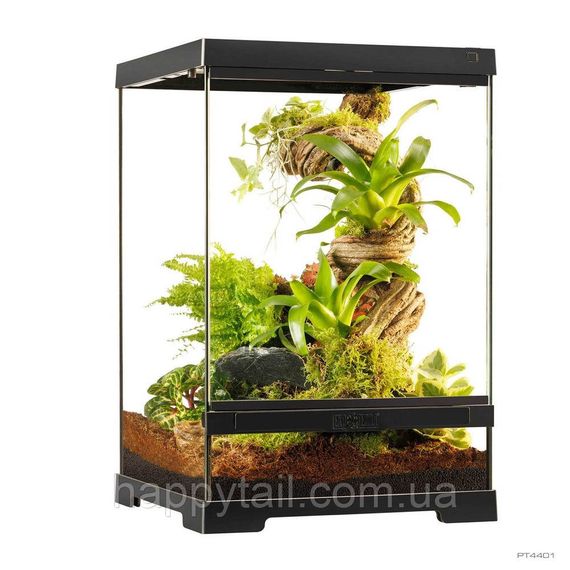Скляний тераріум Exo Terra Pro Terrarium — Вертикальний професійний тераріум, 30x30x45 см | Зображення 2