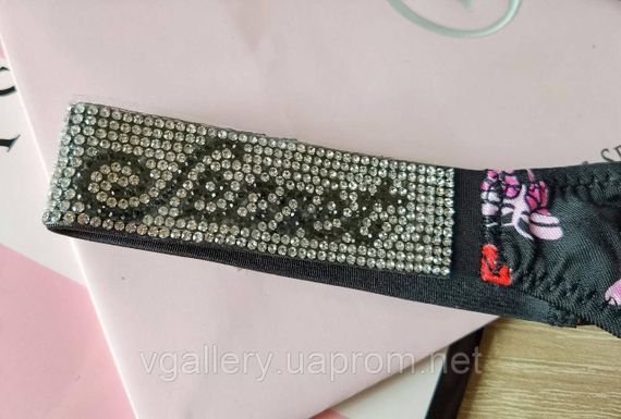 Жіноча спідня білизна Вікторія Сікрет  ⁇  Сексуальний червоний комплект білизни зі стразами M, 75B, Синій | Зображення 1