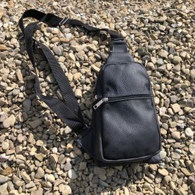 Сумка крос-боді середньої жорсткості, Сумка-кросбоді молодіжна, Чоловіча сумка через плече носити VM-69