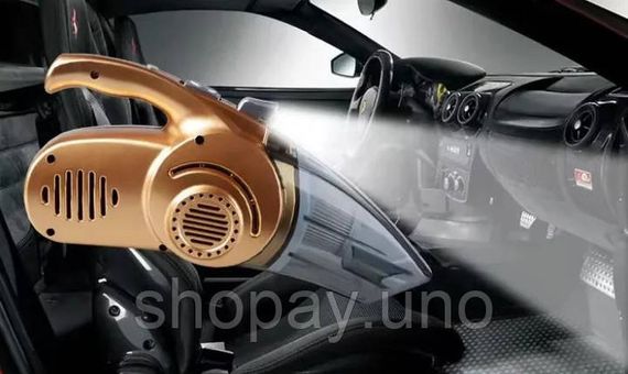 Автомобільний пилосос 4 в 1 акумуляторний • Ручний автомобільний пилосос 4 в 1 для прибирання салону | Зображення 2