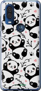 Чохол на Motorola One Vision Панди "4318u-1782-2448"