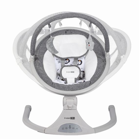 Гойдалка дитяча FreeON Elite, grey (Від народження) | Зображення 4