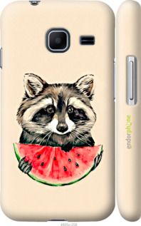 Чохол на Samsung Galaxy J1 Mini J105H Єнотик з кавуном "4605m-258-2448"