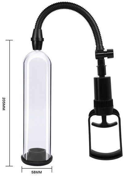 Помпа вакуумна Boss Series: Powerpump MAX 0.2 - Black&Clear, BS6000037 sexstyle | Зображення 3