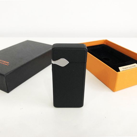 Аккумуляторная зажигалка подарочная 315 | Ветрозащитная зажигалка | Зажигалка BI-893 с зарядкой | Зображення 6