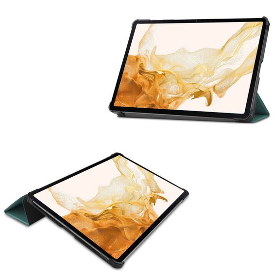 Чохол до планшета BeCover Smart Case Samsung Tab S9 Plus (SM-X810/SM-X816)/S9 FE Plus (SM-X610/SM-X616) 12.4" Dark Green (710323) | Зображення 5