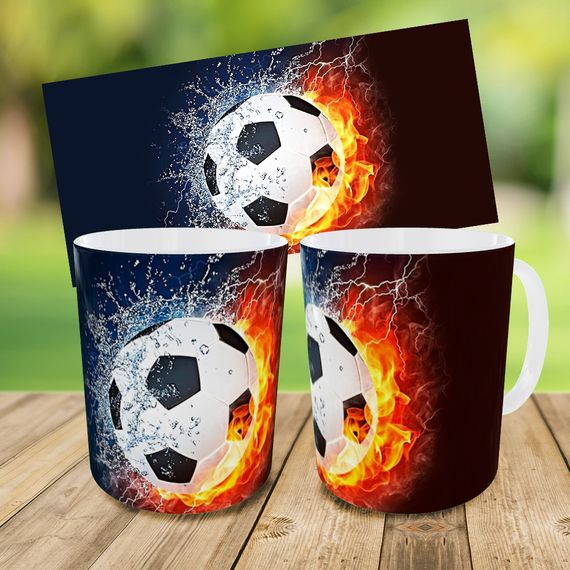 Набор детский Футбол рюкзак 36х27см сумка-бананка,кружка с принтом для мальчика (01607) | Зображення 8