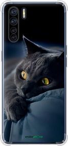 Чохол на Oppo A91 Димчастий кіт "825sp-1884-2448"