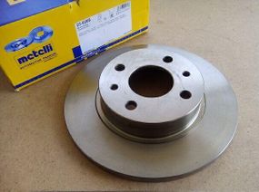 Диск гальмівний ВАЗ 2108, Metelli (23-0205) пара (2108-3501070)