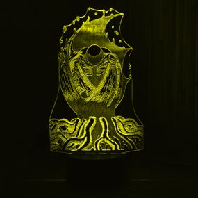 Акриловий світильник-нічник Гріффіт Берсерк жовтий tty-n001335