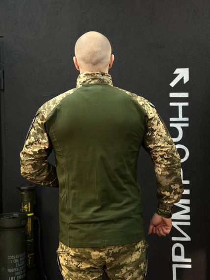Тактичний Військовий Комплект Олива / Піксель Ягуар 4.5.0. Jaguar Убакс +Штани Under Body Armor Combat Shirt | Зображення 5