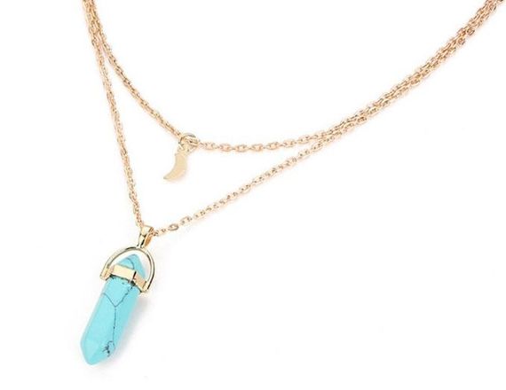 Колье-подвеска Primolux "Stone" - Blue