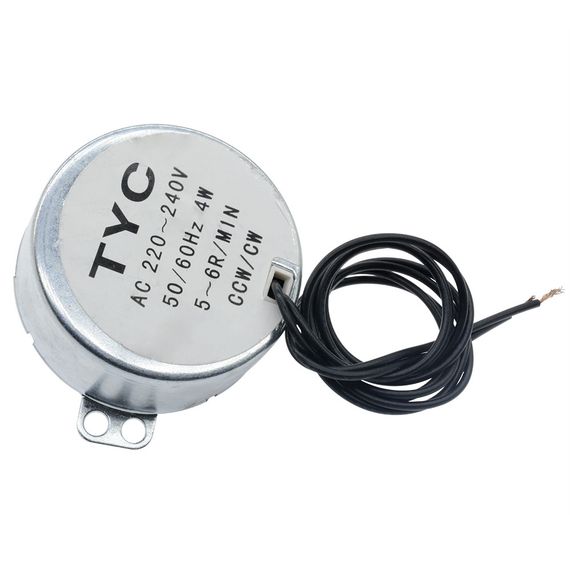 Синхронный двигатель Pro TYC 50 5/6 RPM Diymore 220V | Зображення 2