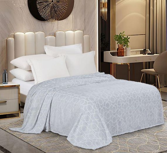 Плед фліс, що світиться в темряві «Павутина» Love You 200 x 220 см