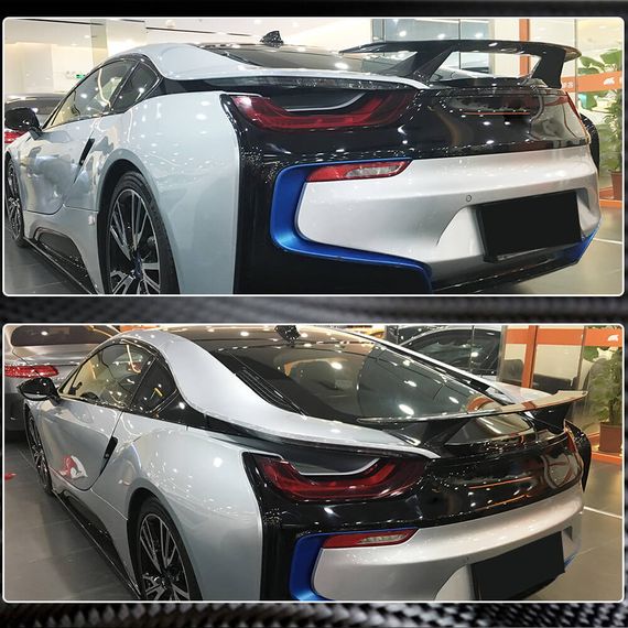 Спойлер V2 (Карбон) для BMW I8 2014-2020 рр | Зображення 3