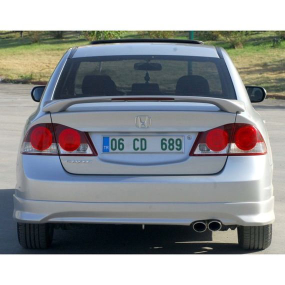 Спойлер Исикли (под покраску) для Honda Civic Sedan VIII 2006-2011 гг. | Зображення 1
