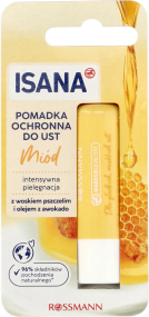 ISANA Захисний бальзам для губ, медовий, 4.8g