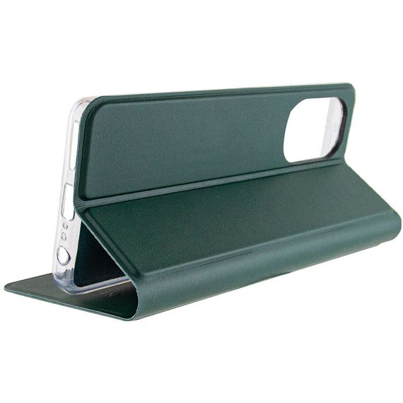 Шкіряний чохол-книжка GETMAN Elegant (PU) для Samsung Galaxy A15 4G/5G / M15 5G Зелений | Зображення 5