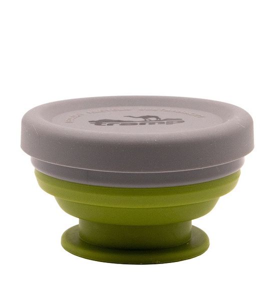 Стакан складной силиконовый Tramp с крышкой 200 ml  green (UTRC-126-green) | Зображення 3
