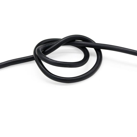 Кабель силиконовый луженный AWG 10 Black (черный) 50 метров в бухте цена за метр