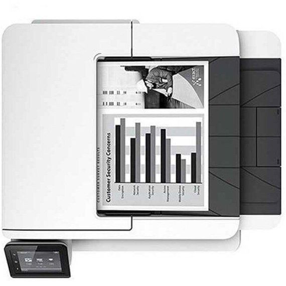 МФУ HP LaserJet Pro MFP M426fdn / Лазерная монохромная печать / 1200x1200 dpi / A4 / 38 стр/мин / USB 2.0, Ethernet / Дуплекс б/у | Зображення 4