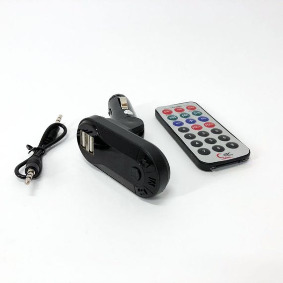Fm модулятор usb CM i9, Автомобільний адаптер для заряджання телефону, Блютуз фм передавач TO-349 для машину | Зображення 7