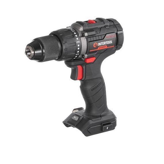 Дриль-шурупокрут акумуляторний з безщітковим двигуном 60 Нм INTERTOOL WT-9360 | Зображення 4