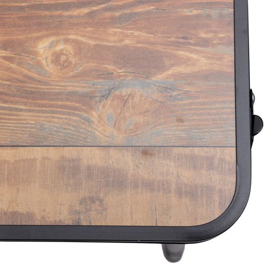 Розкладний стіл + 4 стільці кемпінговий набір для пікніка, риболовлі, відпочинку, туризму Коричневий JY-12060BR | Зображення 8