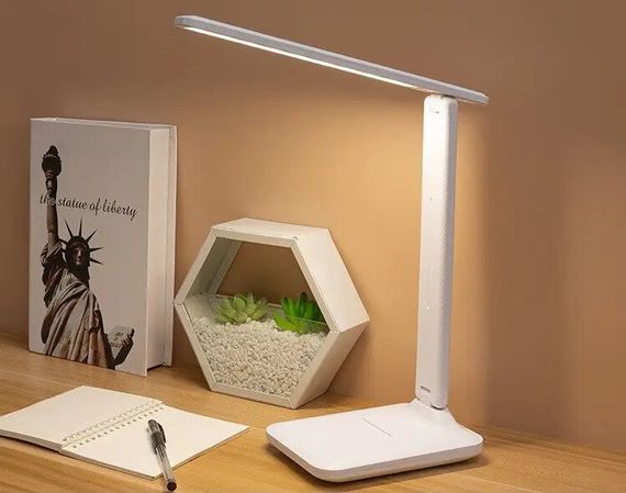 Настольная светодиодная лампа SL-127 5W WH CCT