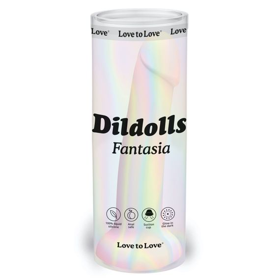 Дилдо, що світиться в темряві Love To Love DILDOLLS - FANTASIA ультрам’який | Зображення 7