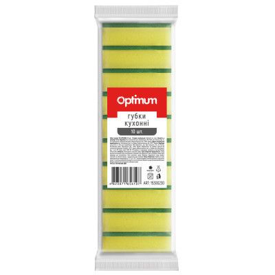 Губки кухонные PRO service Optimum 10 шт. (4823071656091)
