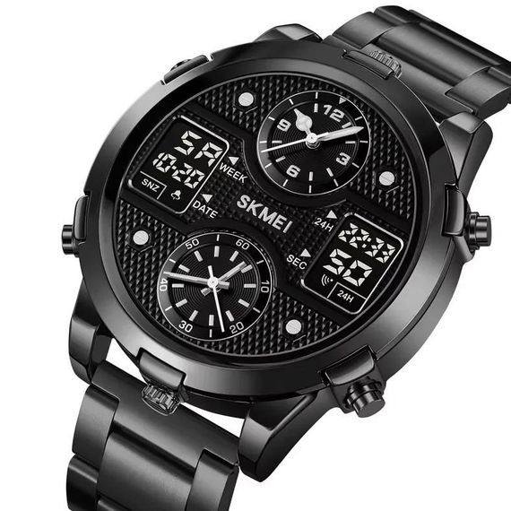 Годинник наручний SKMEI 2212SBKBK Чорний | Зображення 1