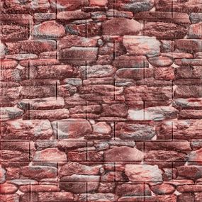 Самоклеящаяся декоративная 3D панель 700х770х5мм Матовый камень (060M) SW-00000635