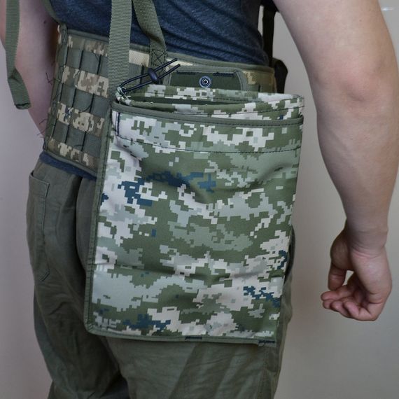 Підсумок для скидання магазинів з кордурі пікселів (MOLLE, на тактичний пояс, UQ-565 розвантаження, РПС)