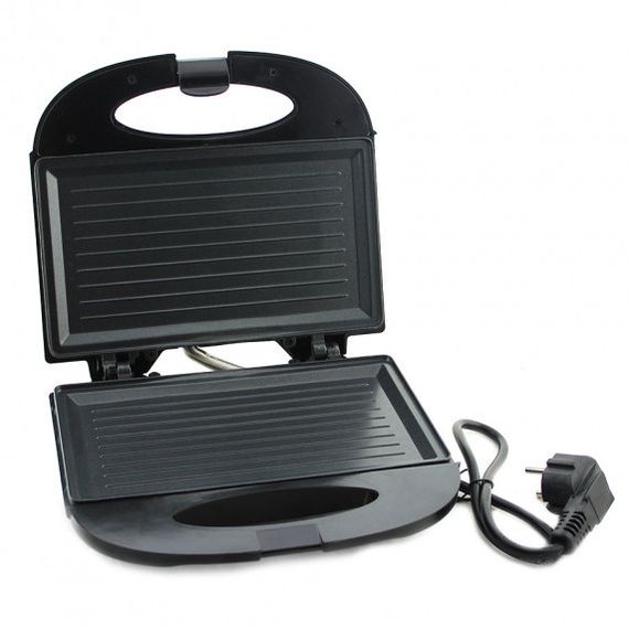 Электрическая сэндвичница DOMOTEC MS-7709, Гриль вафельница бутербродница, NF-261 Сендвичница 4в1 | Зображення 2