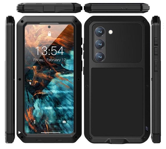 Противоударный чехол Primo Doom Armor для смартфона Samsung Galaxy S24 Plus (SM-S926) - Black | Зображення 2