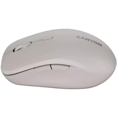 Мышка Canyon MW-12 Wireless/Bluetooth Beige (CNS-CMSW12BG) | Зображення 2