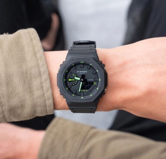 Годинник наручних чоловічий Casio GA-2100-1A3ER | Зображення 6
