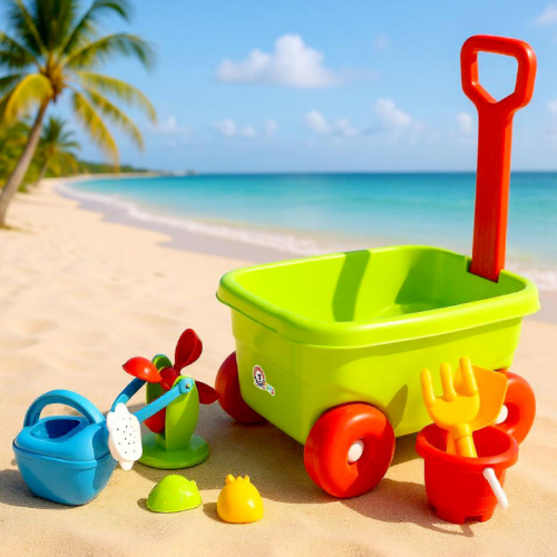 Ігровий Набір для гри з піском та водою (у возику) Технок 1409 | Зображення 2