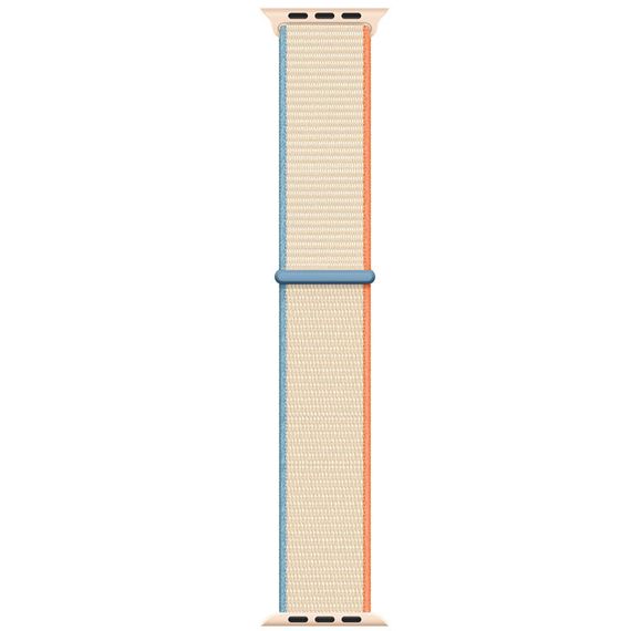 Ремінець Nylon для Apple Watch 38/40/41/42mm(ser.10) Бежевий / Cream