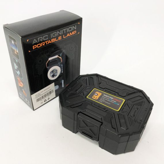 Ліхтар багатофункціональний D50-SMD чорний, Li-Ion акумулятор, індикація заряду, запальничка, зарядка Type-C (46796-D50-SMD_226) | Зображення 5