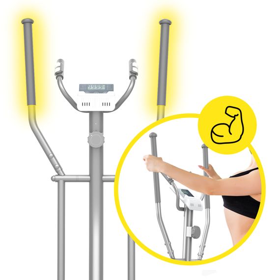 Орбітрек електромагнітний Cornix Fiona White/Grey | Зображення 5